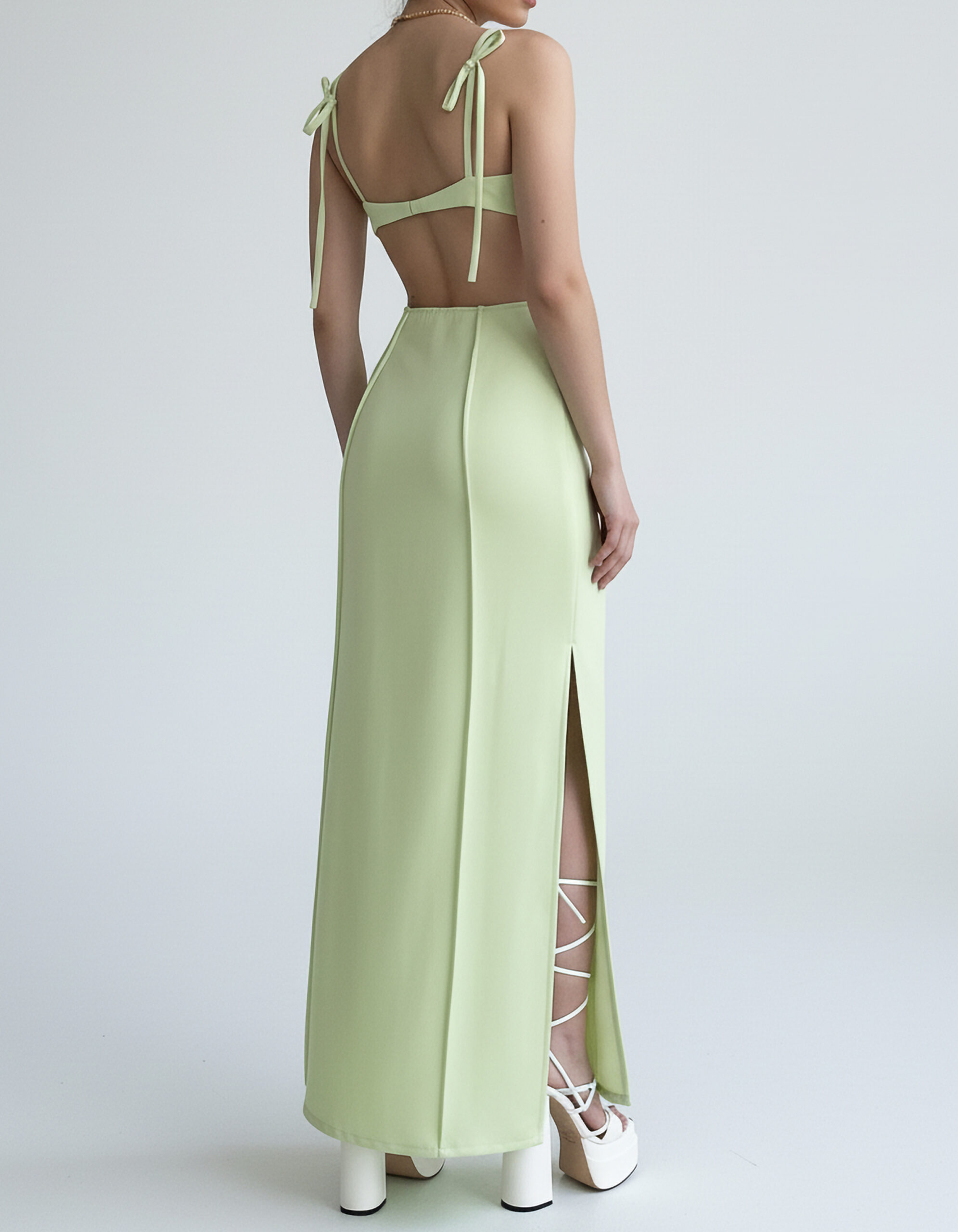 Aura Split Dress - Image 3